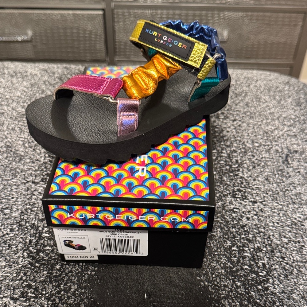 Kurt Geiger Colorful Strappy Sandals